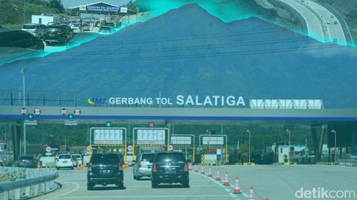 Foto: Tol Salatiga siang hari (Zaki Alfarabi/detik) Foto: Tol Salatiga siang hari (Zaki Alfarabi/detik)