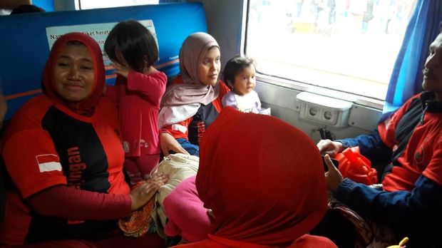 Mudik gratis ini sudah digelar PDIP sejak tahun 2003.