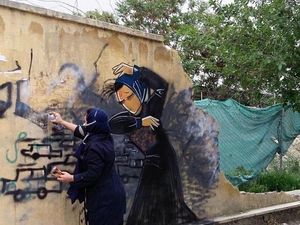 Mengenal Lebih Dekat Shamsia Hassani Si Banksy Asal Afghanistan