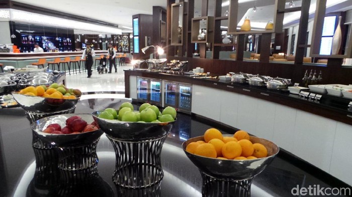 Lounge Mewah Etihad di Terminal 3 Bandara Internasional Abu Dhabi