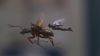 Dalam film Ant Man disebutkan bahwa teknologi tersebut tak bisa menyusutkan atom, lantas bagaimana Scott Lang bisa lebih kecil dari atom? Dok. Walt Disney