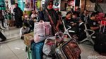 H-3 Lebaran, Stasiun Gambir Semakin Padat