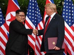 Trump Akui Nantikan Pertemuan Kembali dengan Kim Jong-Un