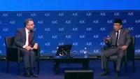 Di Israel, Yahya menjadi narasumber dalam forum yang diprakarsai American Jewish Committee (AJC) itu. Acara itu berlangsung pada Minggu, 10 Juni 2018. Direktur Internasional AJC bidang Hubungan Inter-agama Rabbi David Rosen menjadi moderator di forum yang dihadiri lebih dari 2.000 orang itu (Foto: Situs NU Online)