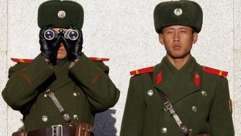 Penampilan tentara Korut yang menghabiskan banyak anggaran untuk kepentingan militer. Foto: Getty Images