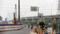 Tol Becakayu ini berada di jalur Kalimalang yang merupakan salah satu jalan alternatif mudik.