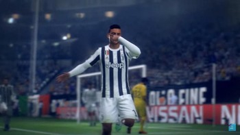 Sesuai dengan Liga Champions, pemain yang ditonjolkan pun para bintang di benua Eropa, seperti Paulo Dybala yang tampil dengan gaya khasnya, yaitu Dybala Mask. Foto: YouTube/EA Sports