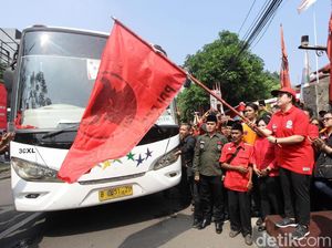 Puan Lepas 8.104 Pemudik Bareng PDIP