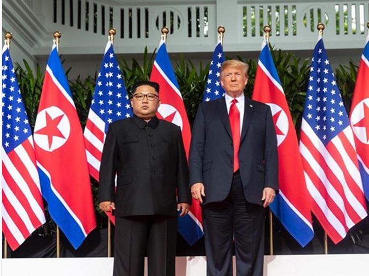 Mengintip Kim Jong Un Nampang di Instagram Trump