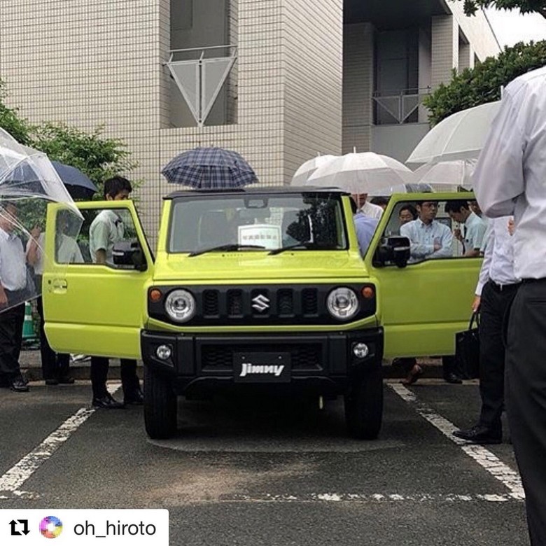 Suzuki Jimny Mirip Land Rover Mengaspal Bulan Depan