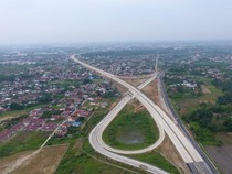 1 Ruas Jalan Tol Tebing Tinggi-Medan Masih Rusak Usai Diterjang Banjir