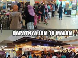 Meme Kocak Pemburu Diskon Baju Lebaran