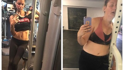 Kocak! Selebgram ini Tiru Pose Seleb untuk Ajak Orang Lebih Percaya Diri