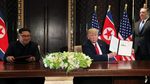Melihat Tanda Tangan Kim-Trump di Pernyataan Bersama Usai KTT