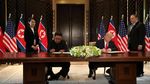 Melihat Tanda Tangan Kim-Trump di Pernyataan Bersama Usai KTT