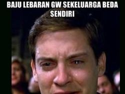 Meme Kocak Netizen Soal Baju Lebaran
