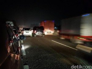 Mudik H-2 Lebaran ke Kediri, Luqman dan Keluarga Terjebak Macet
