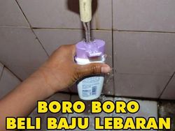 Meme Kocak Netizen Soal Baju Lebaran