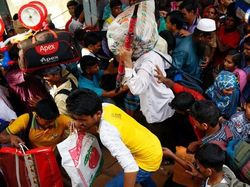 Potret Mengerikan Perjuangan Mudik Bertaruh Nyawa