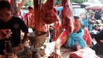 Pedagang Daging Musiman Mulai Menjamur Jelang Lebaran