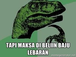 Meme Kocak Netizen Soal Baju Lebaran