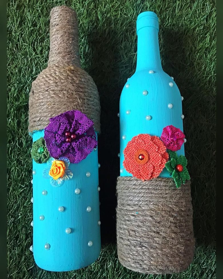 Wow 12 Gambar Vas  Bunga  Dari  Botol  Bekas
