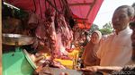 Pedagang Daging Musiman Mulai Menjamur Jelang Lebaran