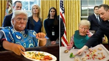 Siap-siap makan. Foto: Internet