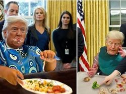 Kocak! Ketika Presiden Trump Jadi Korban Photoshop
