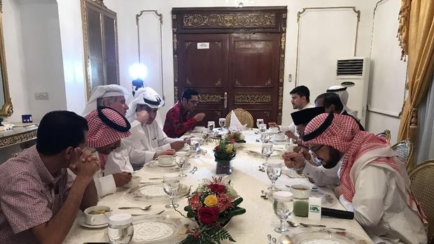 KJRI Jeddah Gelar Bukber dengan Media Arab Saudi