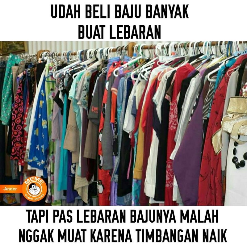 meme baju lebaran