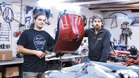 Kursi ini hanya dijual di Bel & Bel, studio workshop di Barcelona. Salah satunya dipajang di Museum Piaggio di Italia. Istimewa/Boredpanda.