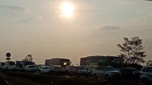 Foto: Penerapan One Way di Tol Cipali