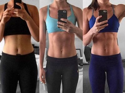 Hanya dengan Atur Porsi Makan, Selebgram Ini Sukses Bentuk Sixpacks