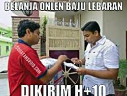 Meme Kocak Netizen Soal Baju Lebaran