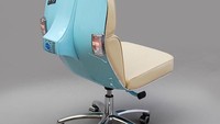 Kursi ini juga dikembangkan dengan fitur bisa membuat penggunanya berbaring. Istimewa/Boredpanda.