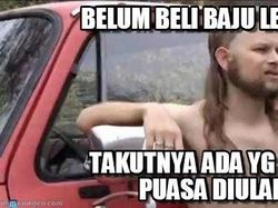 Meme Kocak Netizen Soal Baju Lebaran