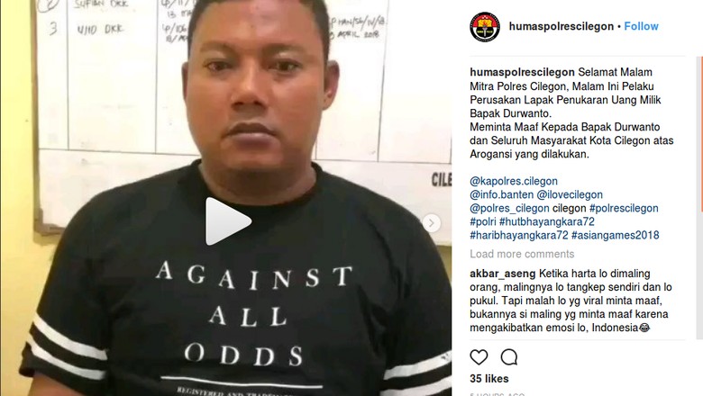 Viral Perusakan Lapak Tukar Uang di Cilegon, Pelaku Minta Maaf Viral Perusakan Lapak Tukar Uang di Cilegon, Pelaku Minta Maaf