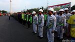 Apel Pengamanan Malam Takbiran di Monas