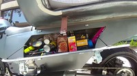 Saya sedang merancang dan membangun solusi tempat istirahat yang secara dependen diintegrasikan dengan sepeda motor segala medan, kata Carman. Foto: Pool (Youtube)