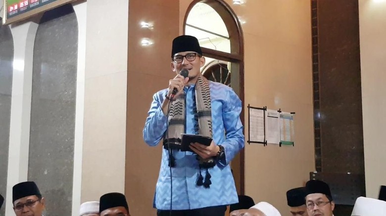 Cegah Radikalisme di Masjid, Sandi: Pengurus Harus Ubah Mindset