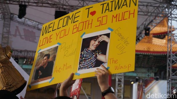 Serunya Malam Red Carpet 'Ant-Man and The Wasp' di Taipei