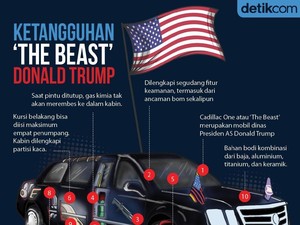 Intip Lagi Pengawal Donald Trump di KTT G20