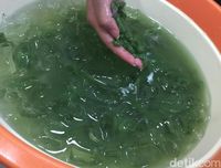 Segar Gurih! Ketika Cendol Menyatu dengan Sambal Pecel 