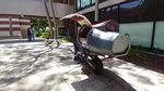 Keren atau Konyol? Motor Ini Ada Tempat Tidurnya
