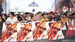 Antusiasme Fans Taipei di Premiere Ant-Man and The Wasp
