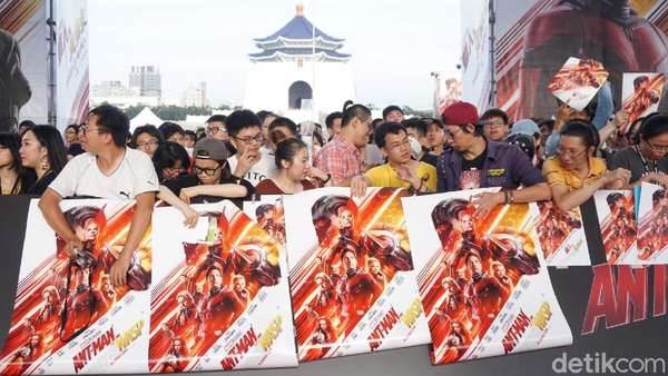 Antusiasme Fans Taipei di Premiere Ant-Man and The Wasp Antusiasme Fans Taipei di Premiere Ant-Man and The Wasp
