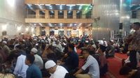 Suasana takbiran di Masjid Istiqlal