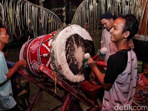 Gema Bedug Malam Takbir Sambut Idul Fitri