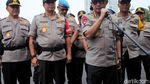 Kapolri Pantau Arus Mudik Lewat Heli